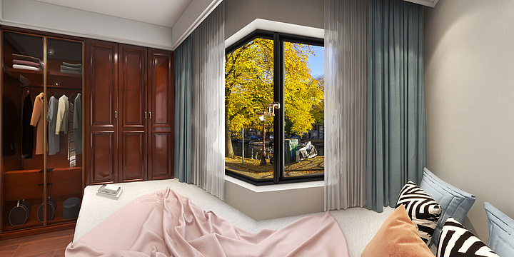 A整案设计师艳儿-金沙国际（蓝色多瑙河）-装修设计方案