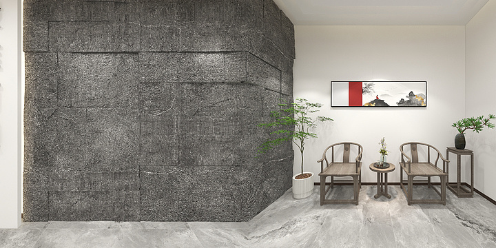 空间全景图-毅维纺织-装修设计方案