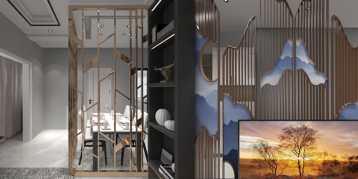 奎屯高春荣-瑞和园89.50㎡B户型3室2厅1卫-装修设计方案