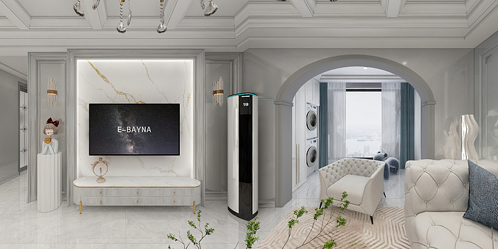 执笔画浮尘66-新城壹号-装修设计方案