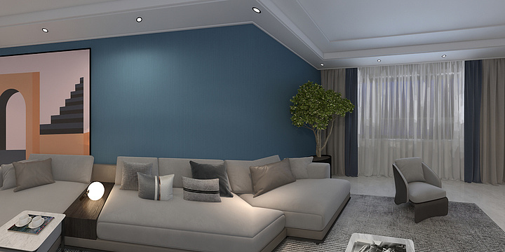 LS一顺百顺-乌拉盖锦绣天成小区-装修设计方案