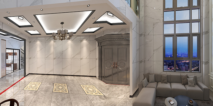 全屋装修设计工作室-陆川九哥别墅设计方案-装修设计方案