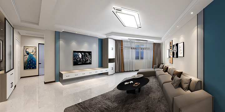 会飞的yu6-御龙湾23号楼5楼-装修设计方案