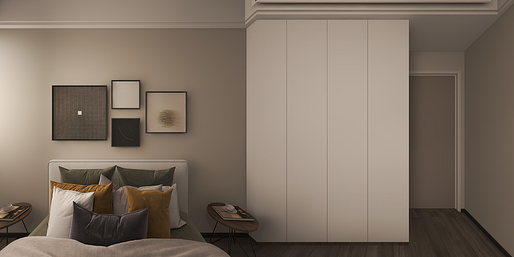 KKdesigner-5.22-4室现代简约（功能需求多）-装修设计方案