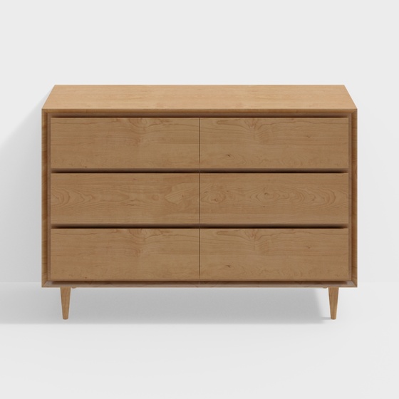 Scandinavian Chest of Drawers,wood color