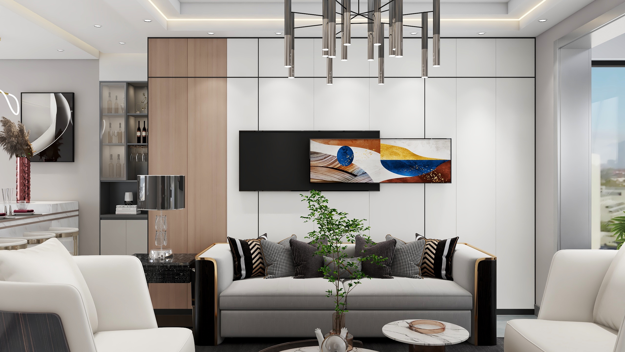 谦易设计-东尚鑫程和府陆总-装修设计方案