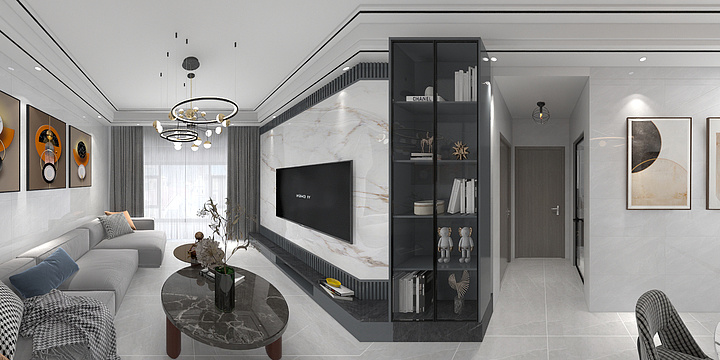 胡设计大湿-碧桂园5栋1单元803-装修设计方案