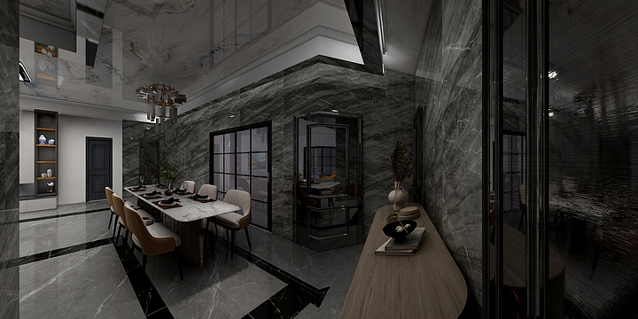 向楠ThDO-现代轻奢-装修设计方案