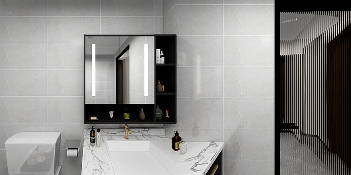 紫夜星辰1-新中式.dwg-装修设计方案