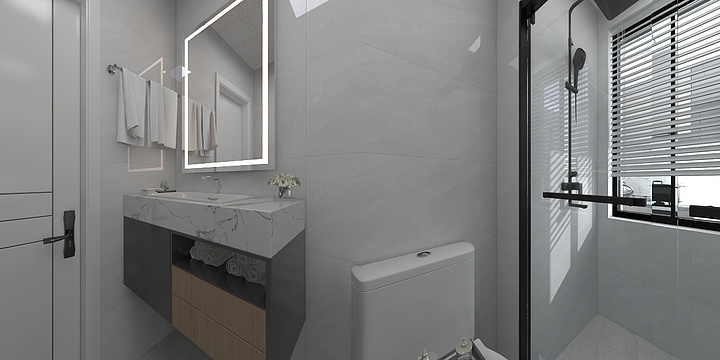 全景360设计-晶蓝上城-装修设计方案