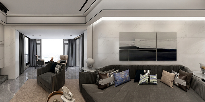 弘拓空间设计-悦湖城市花园5-1501-装修设计方案