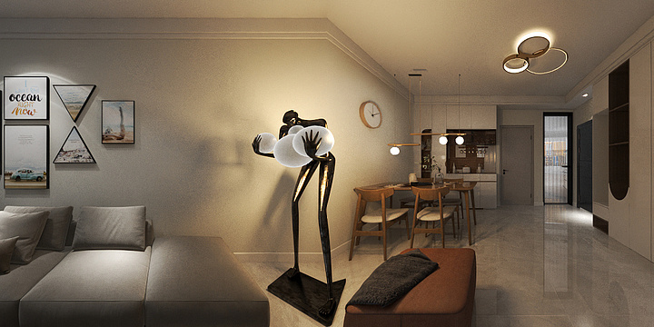 闫设计-丁.dwg-装修设计方案