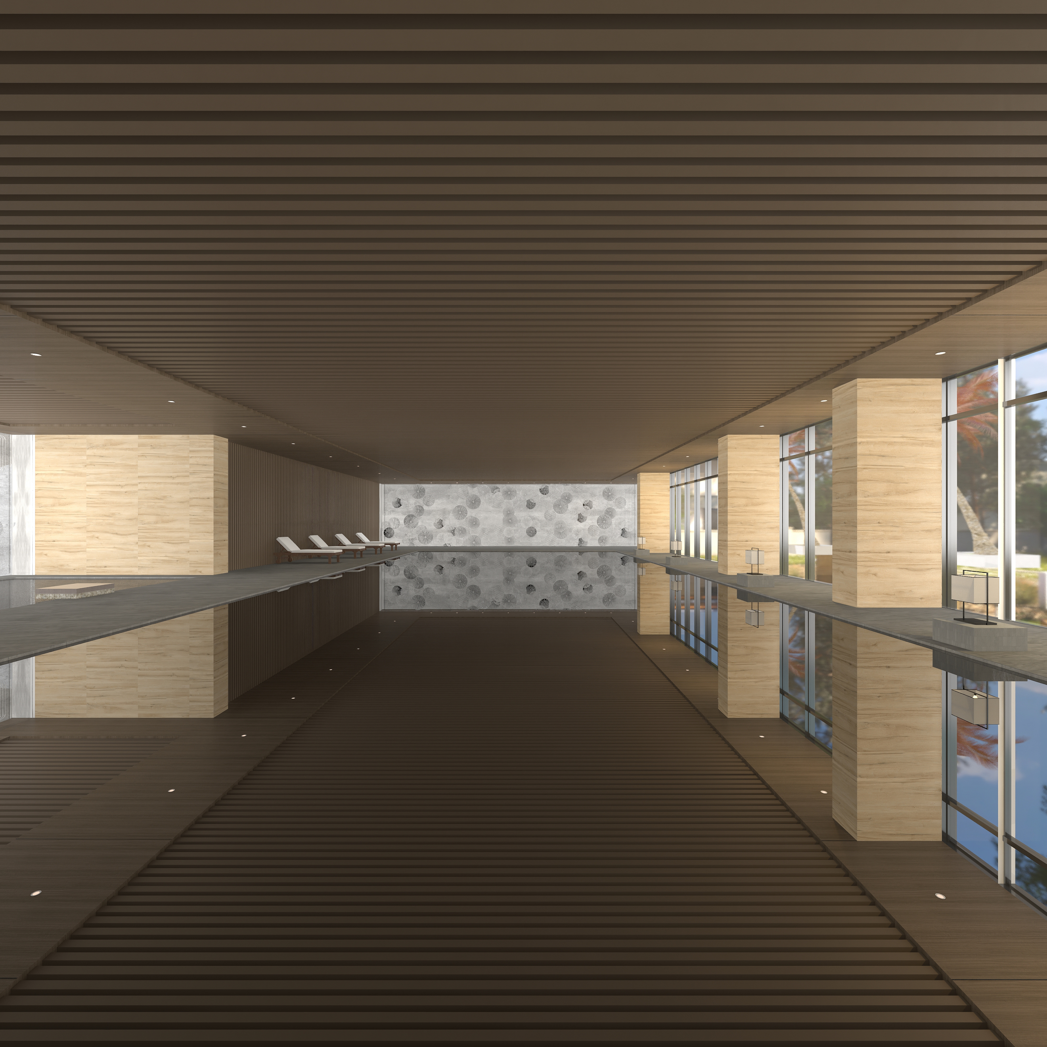 杨超全案-凤起潮鸣-SPA HOTLE一层观海装修效果图第4张