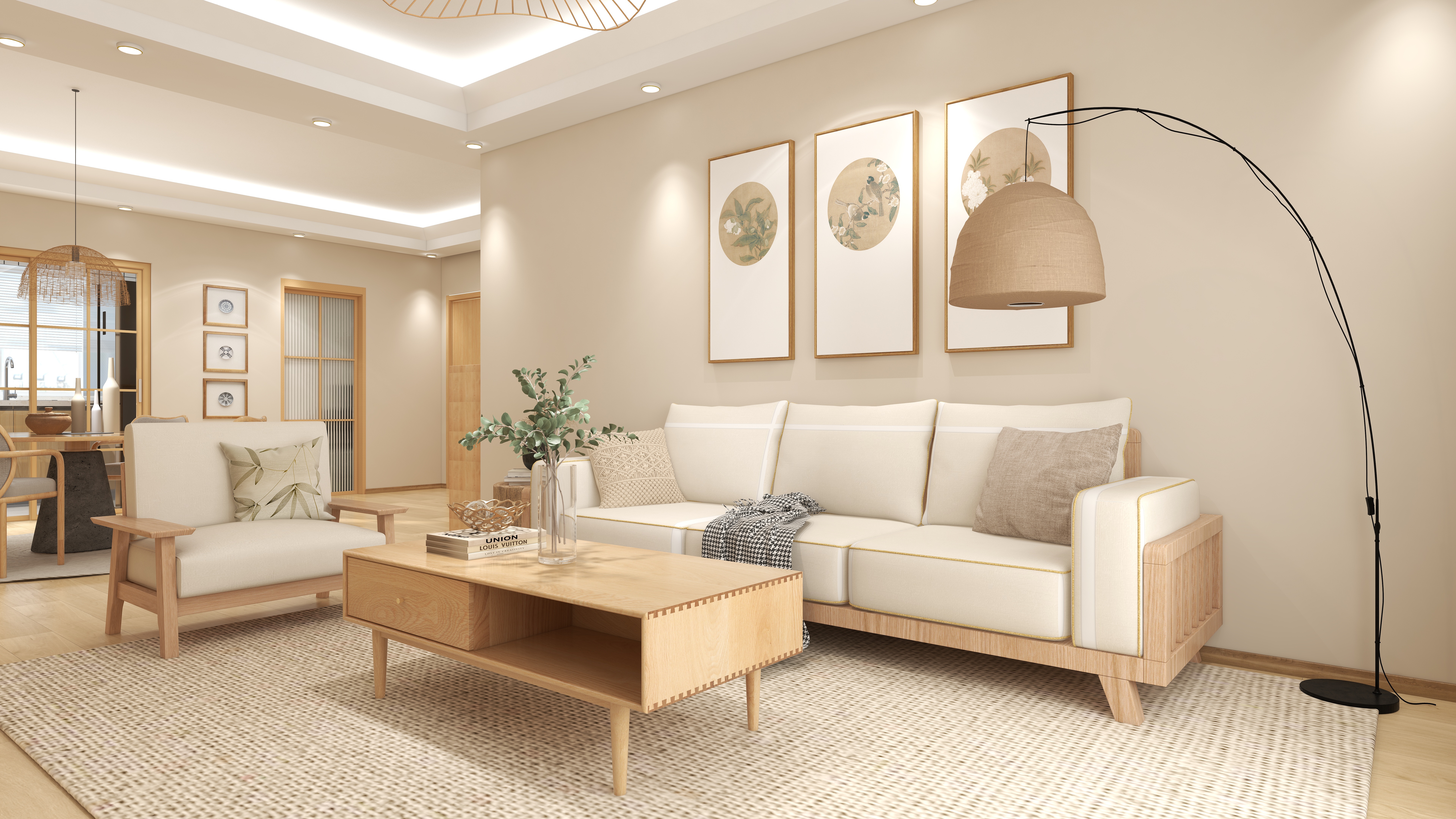 成都装修谢老师-现代原木风格-副本-装修设计方案