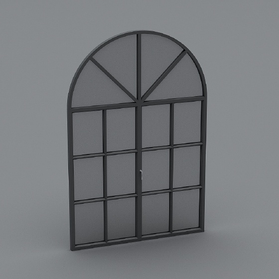 PENTEK_RP+Fineline+70W_Arched_Double_Vent_Steel_Window