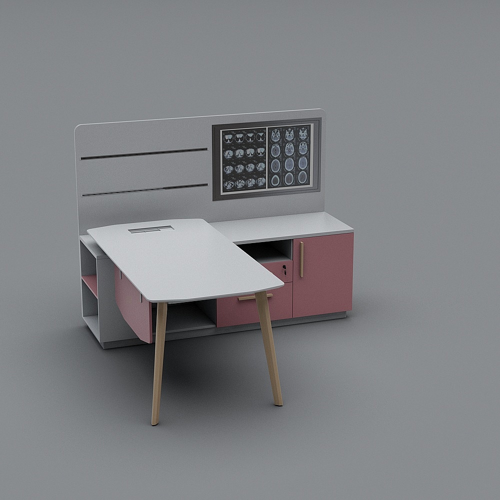 诊桌3D模型