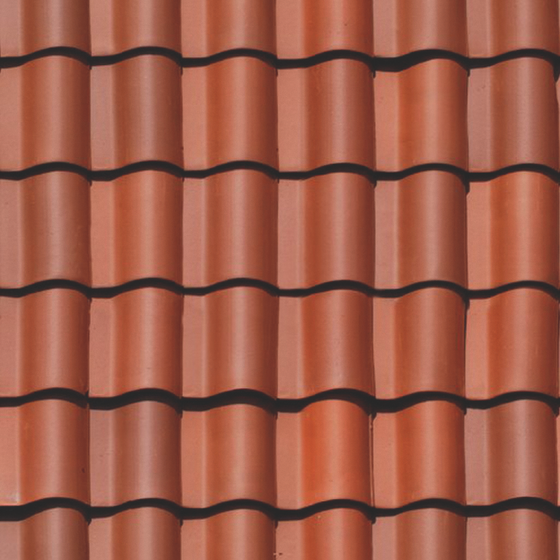 Black Painted Pottery Tile