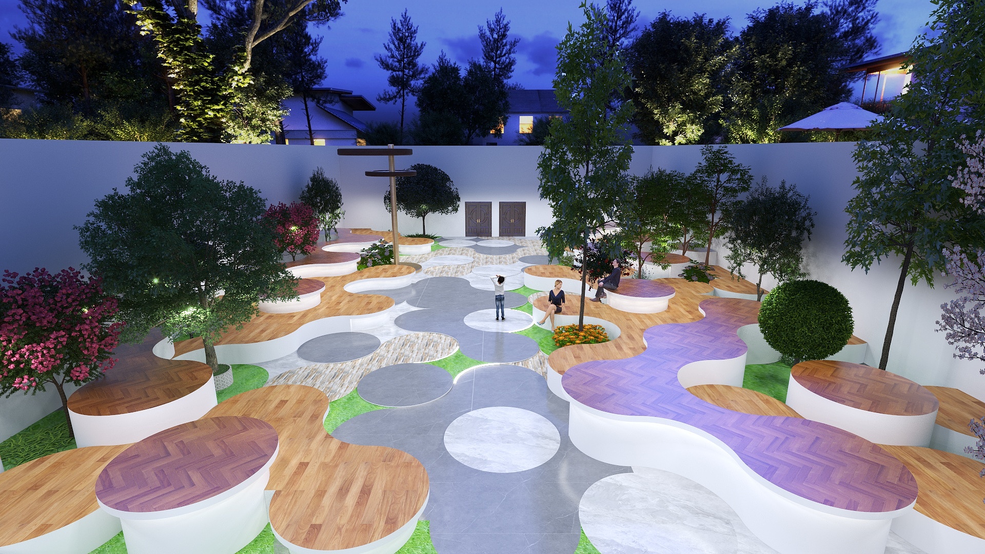 半世烟尘* Angel-艺尚小镇艺术街区-装修设计方案