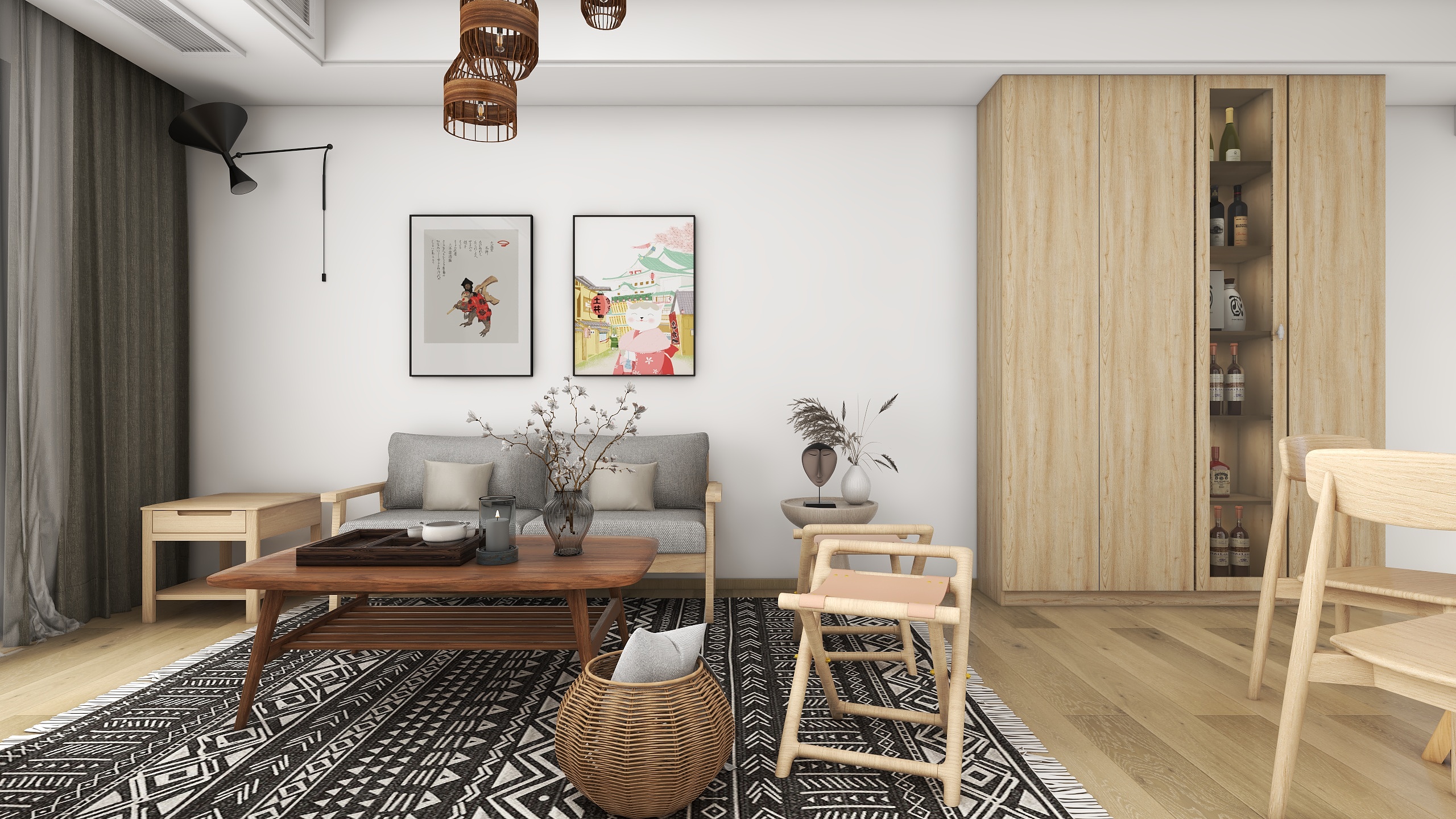 奕超-日式-装修设计方案