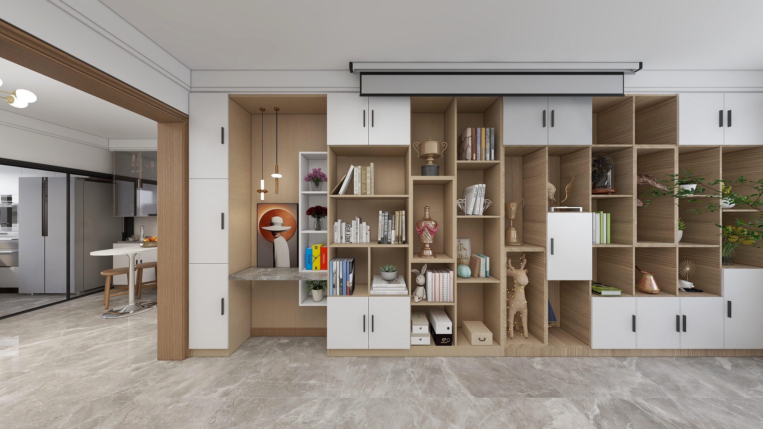 辰尚设计-哈工大桃苑小区-2装修效果图