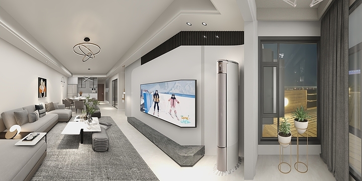 一明原创空间设计工作室-雍景香江1-2-1102-装修设计方案