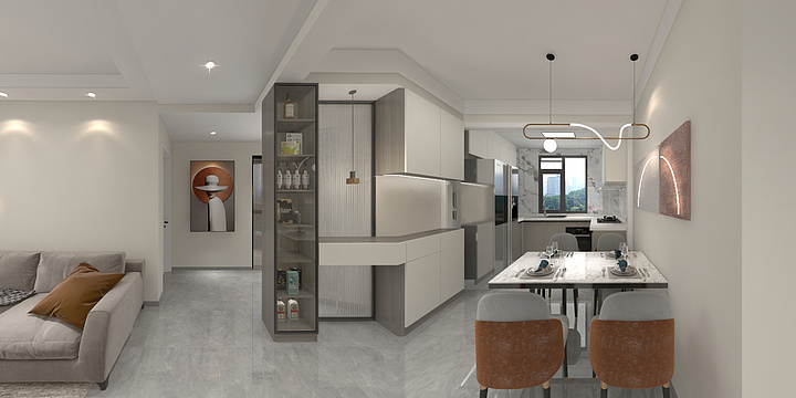 首禾装饰设计-佳源名城4#110平.dwg-副本-装修设计方案