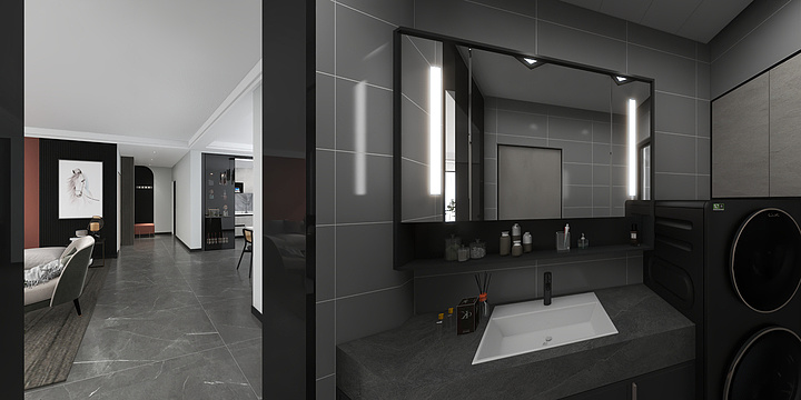 沈晓玲-180平米复式简约风-装修设计方案