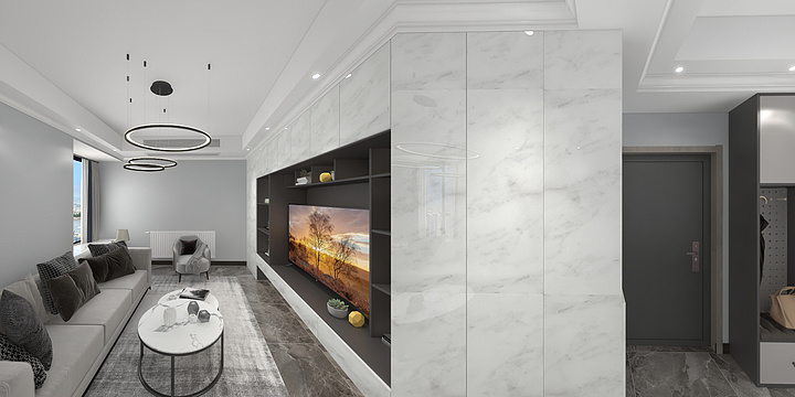 千夜丨设计-新城丽景A区肖阿姨雅居-装修设计方案