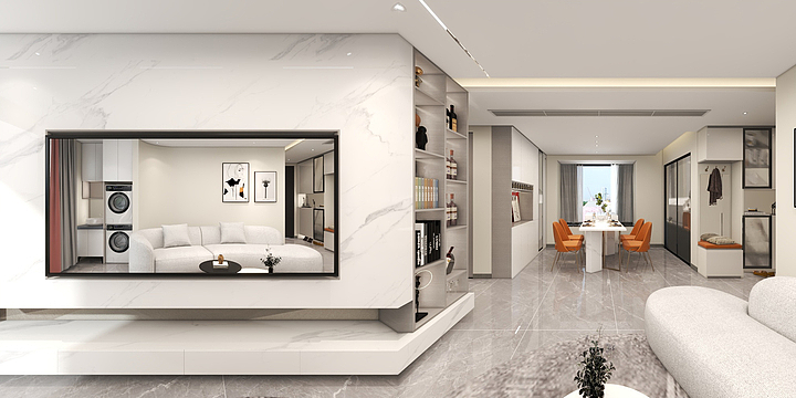 刘飞龙全案设计-建发和玺116平-装修设计方案