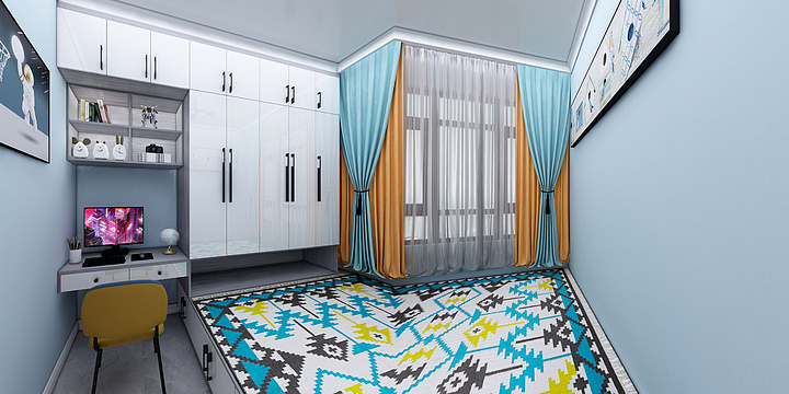 新疆金楼建筑装修公司-长安府-装修设计方案