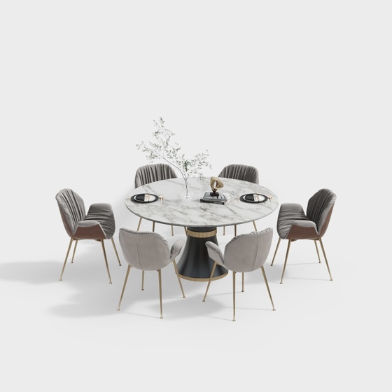 Luxury Dining Sets,black