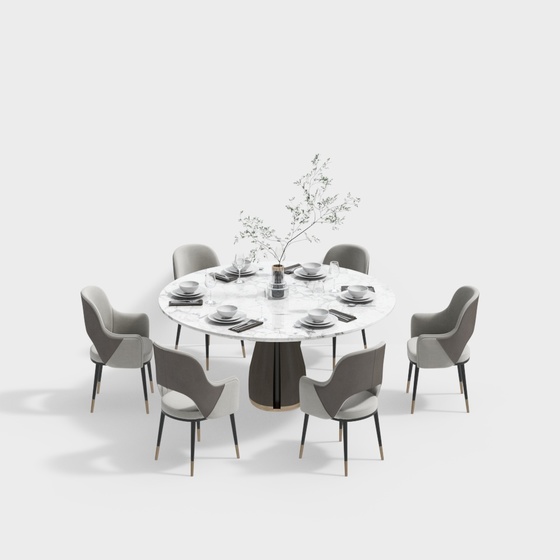 Modern Dining Sets,black