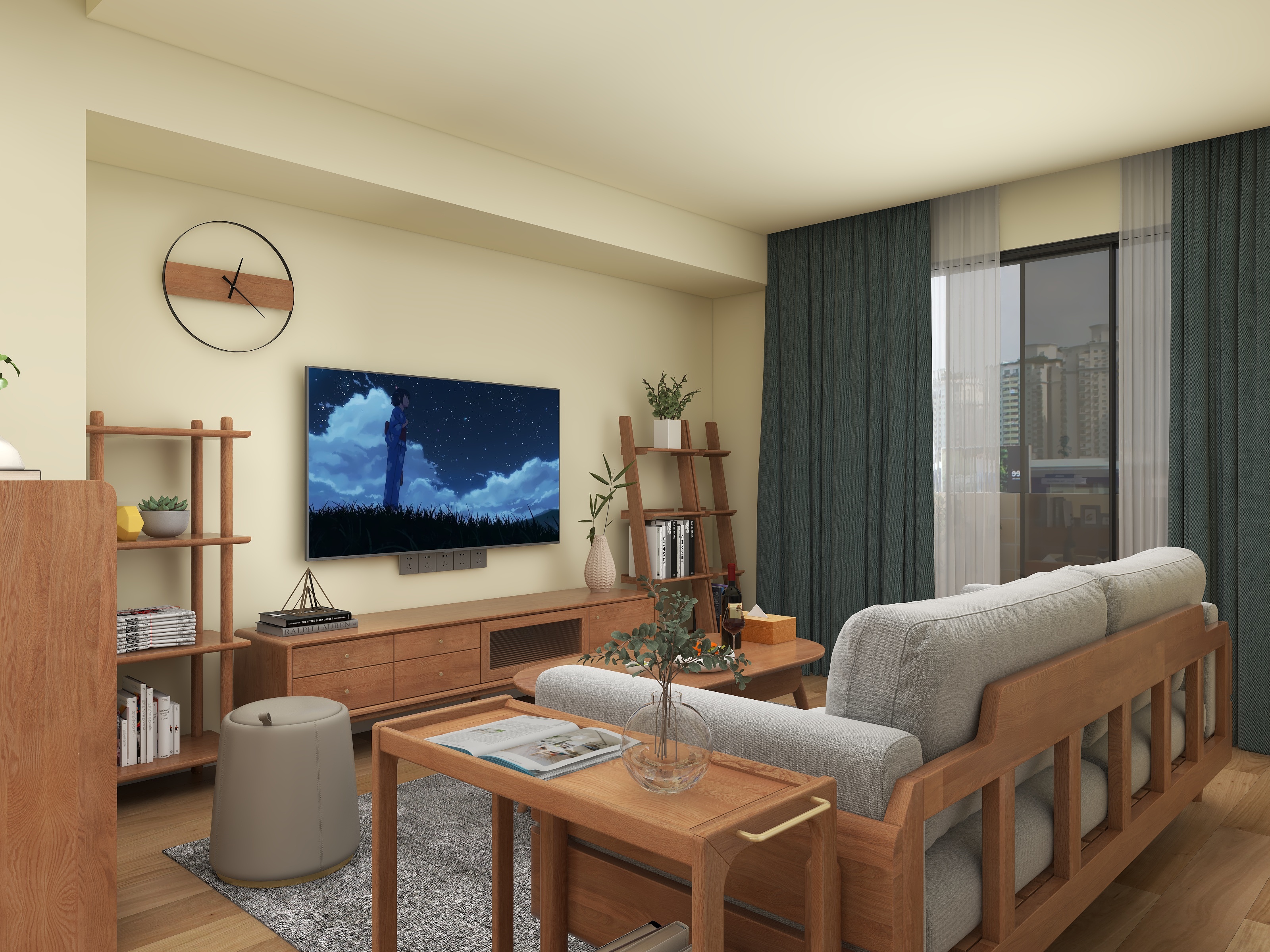 Jaclo_禄-现代简约风格-73㎡-装修设计方案