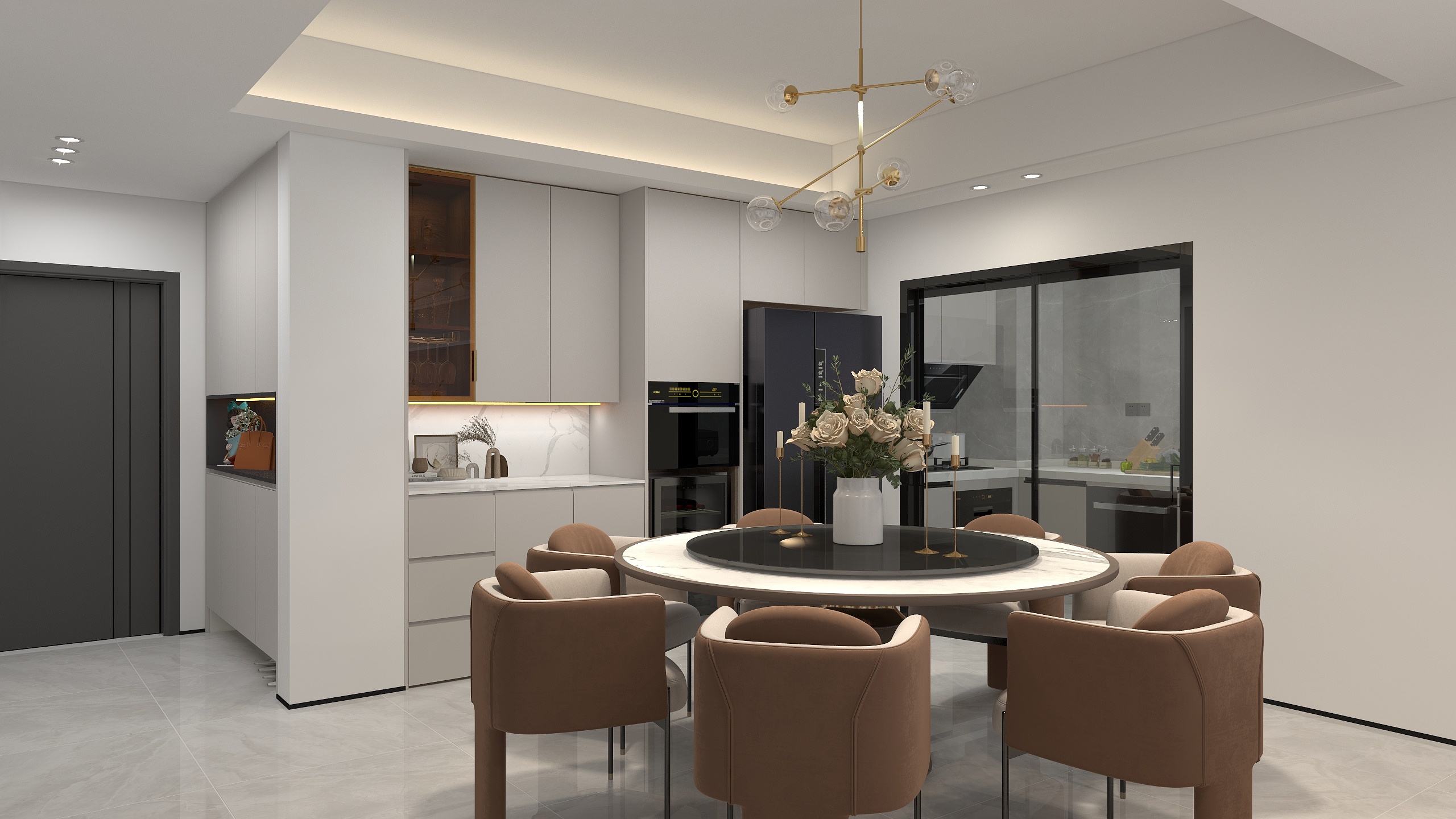 猹儿897-沙井卓越誉珑-装修设计方案