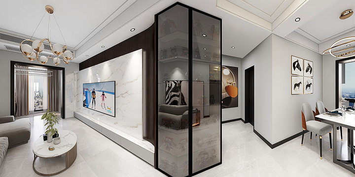 JMarks-fuxing.dwg-装修设计方案