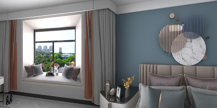 全案设计师-秋辉-贾鲁佳苑-装修设计方案