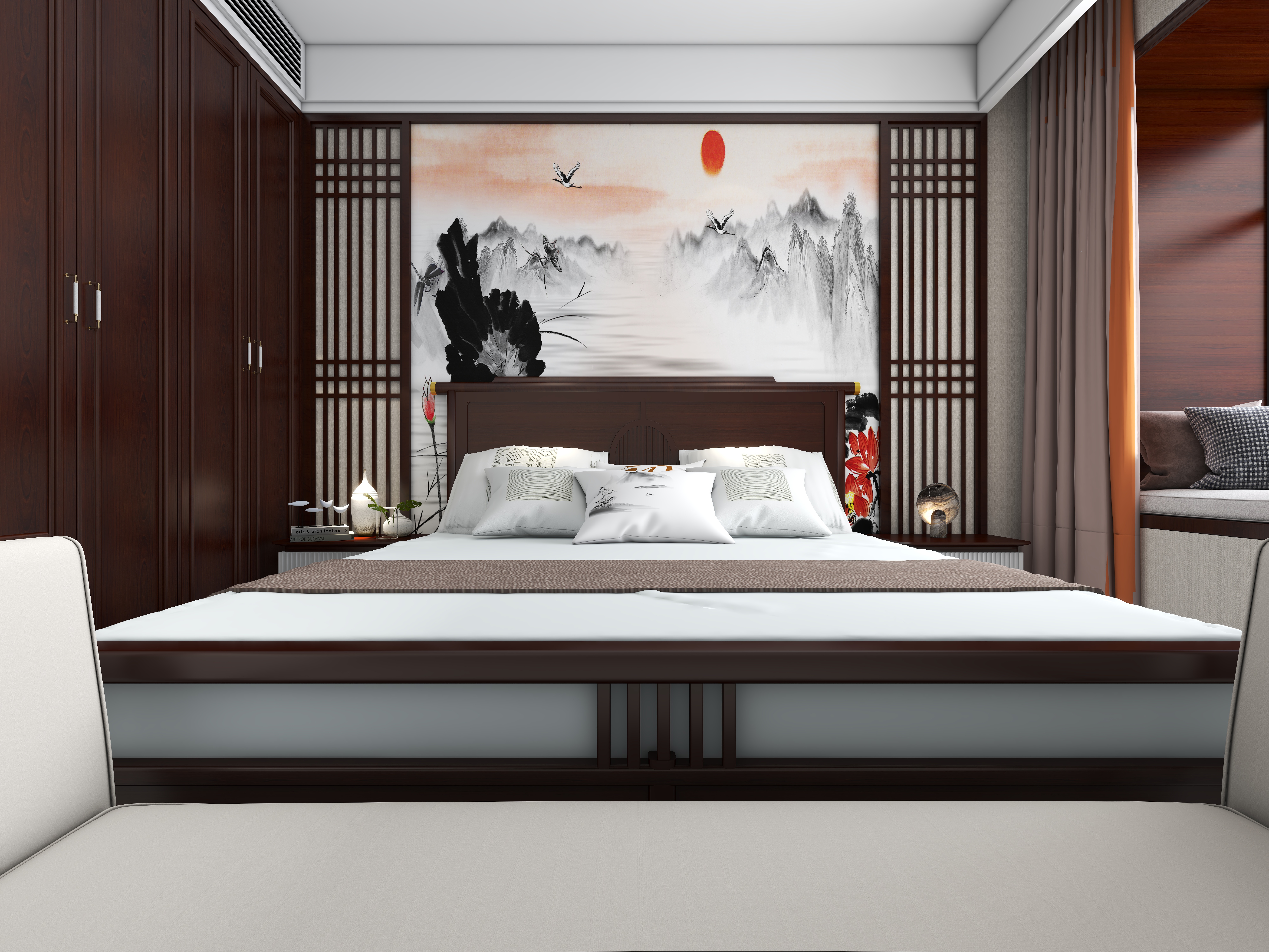 阿军爱设计-新中式-装修设计方案