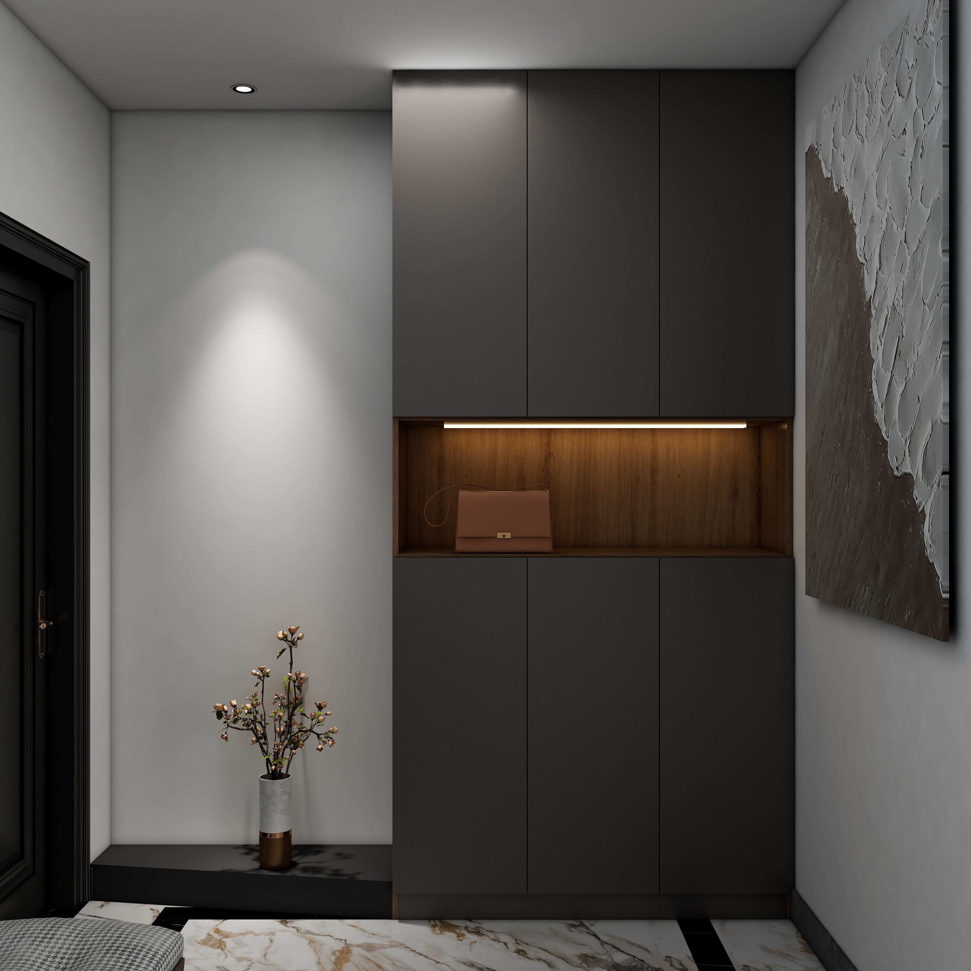 柚子Design丨私人定制-翡翠之光-装修设计方案