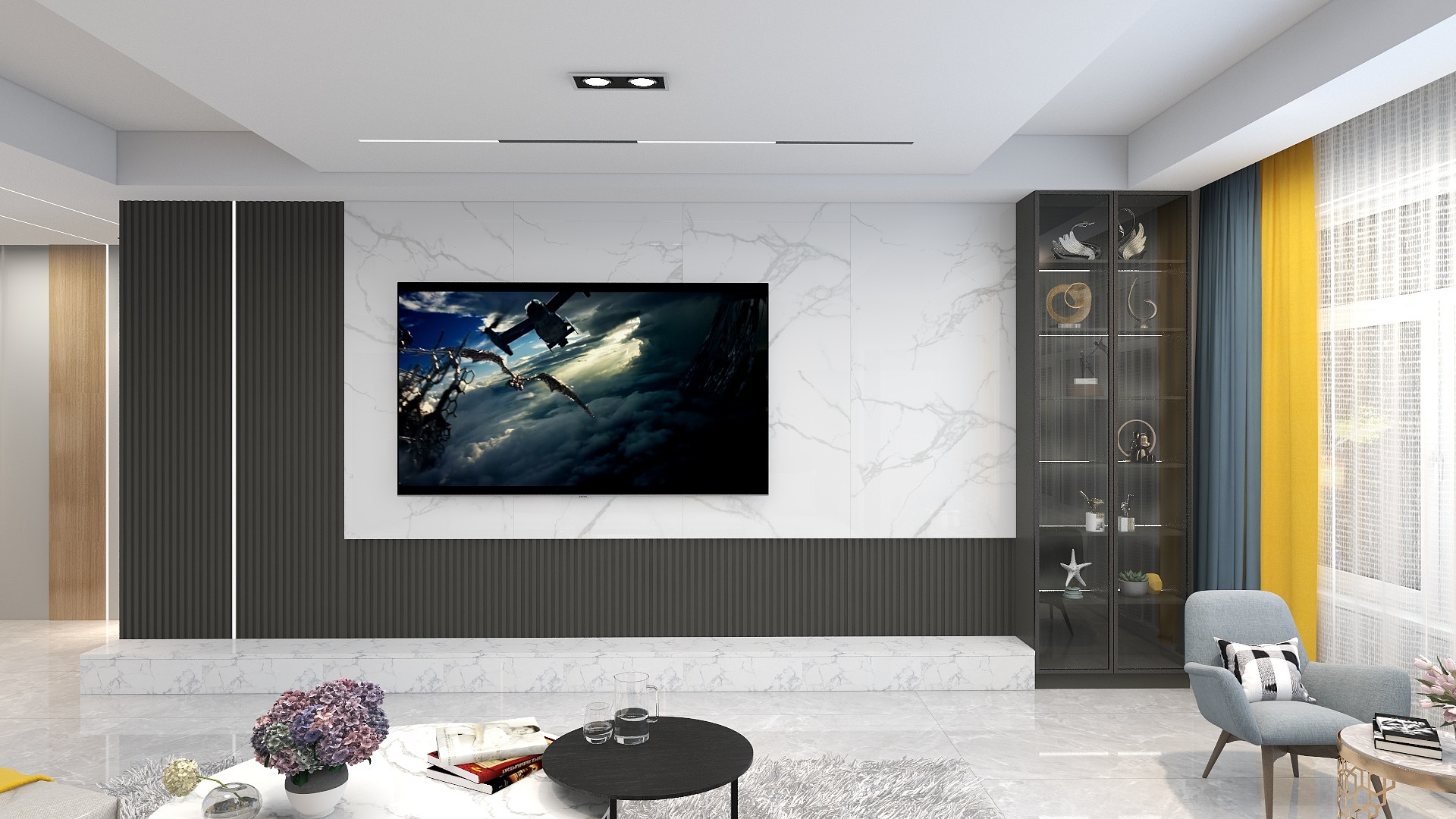 邱方胜-低调的现代无主灯效果，是你喜欢的么-装修设计方案