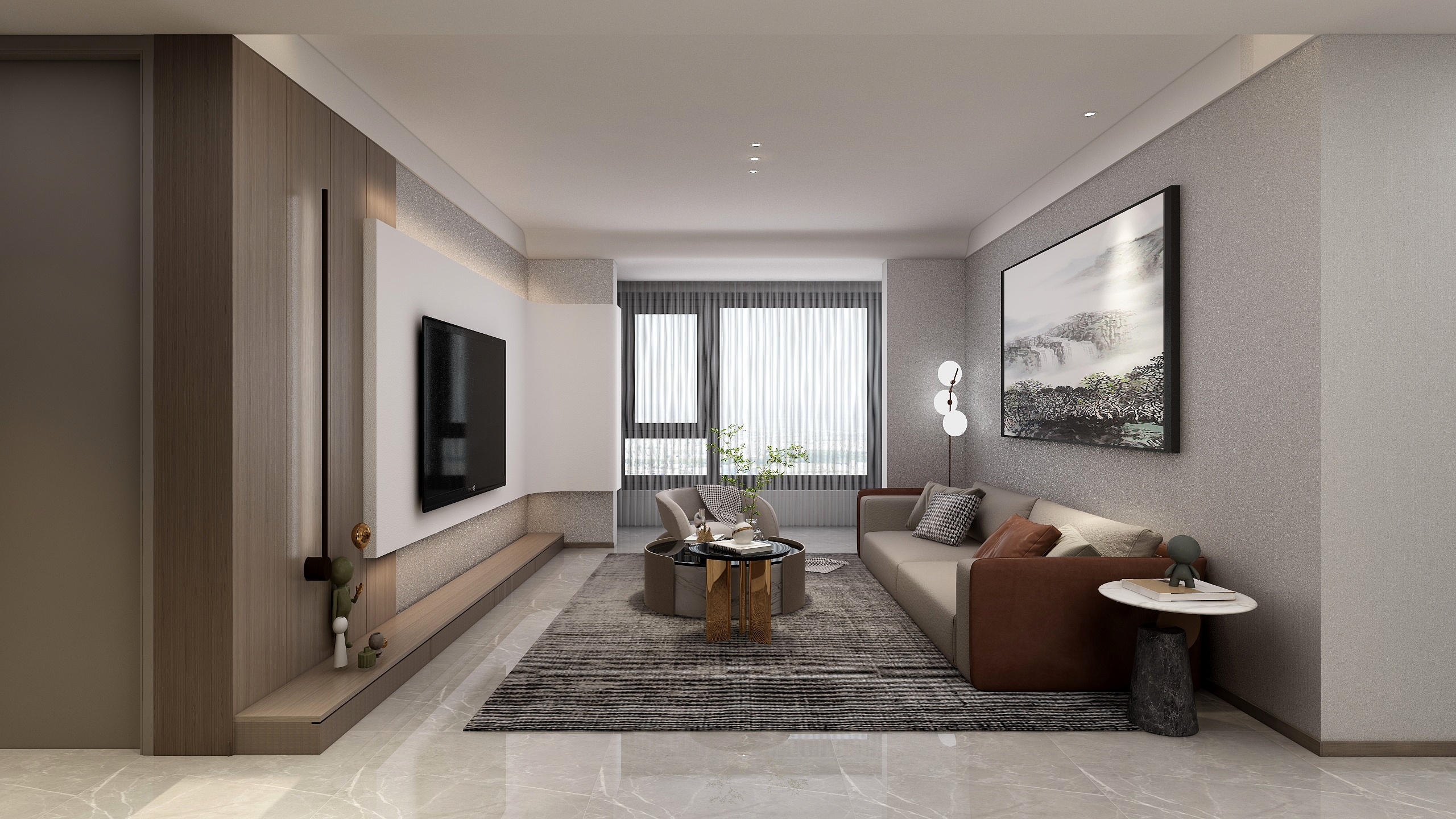 慕ss-119㎡3室-装修设计方案