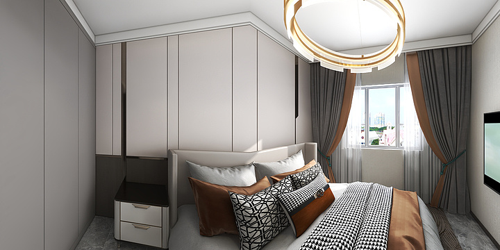 Redamancyi-华翔城5-1-504.dwg-装修设计方案