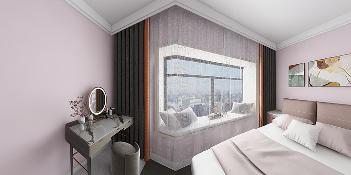 甘肃小红帽装饰-福门御府17-401-装修设计方案