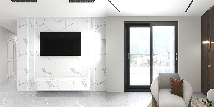 小杨..-人和大地三房-装修设计方案