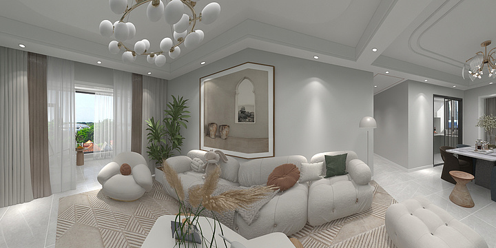 龚春喜-上和园9号楼1单元.dwg-装修设计方案