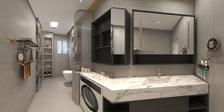 艺莱空间-崔女士雅居效果图-副本9-装修设计方案