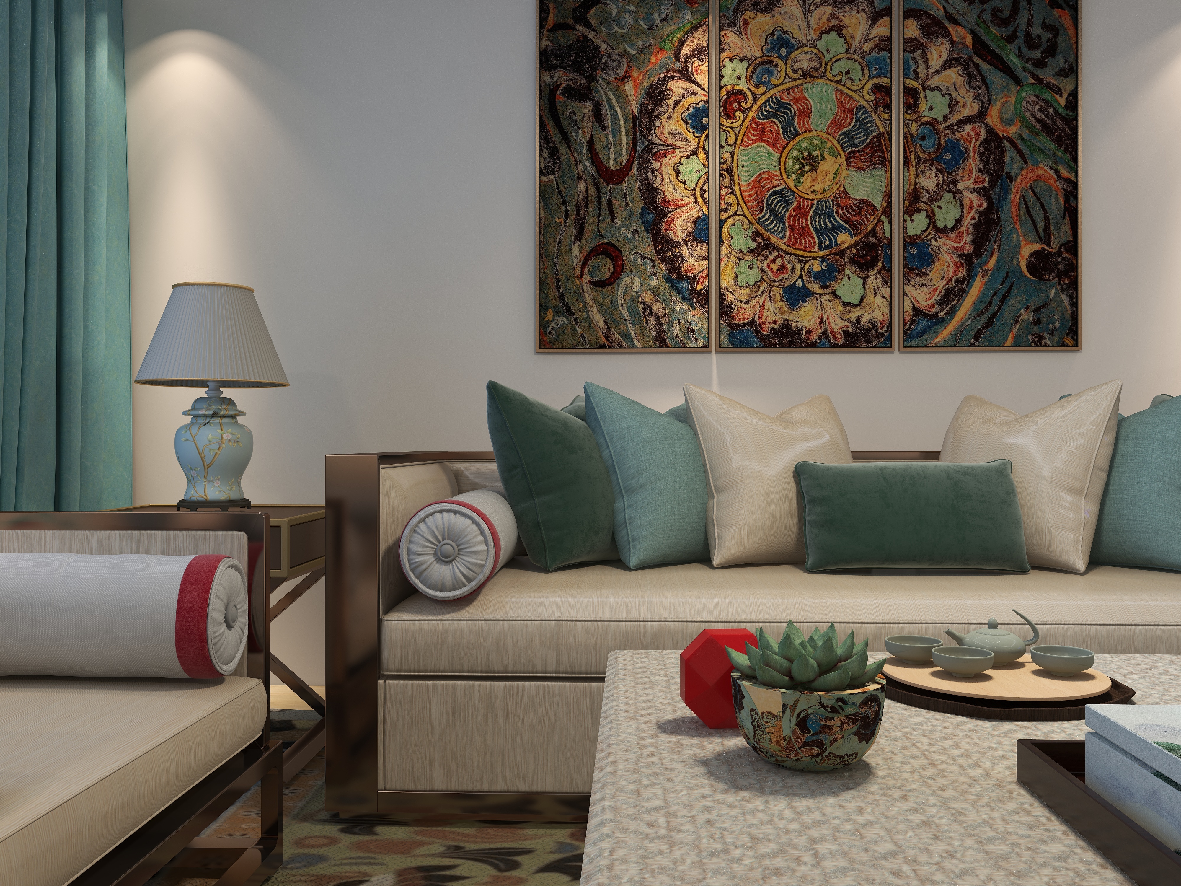 杜扶苏-东方润园-装修设计方案