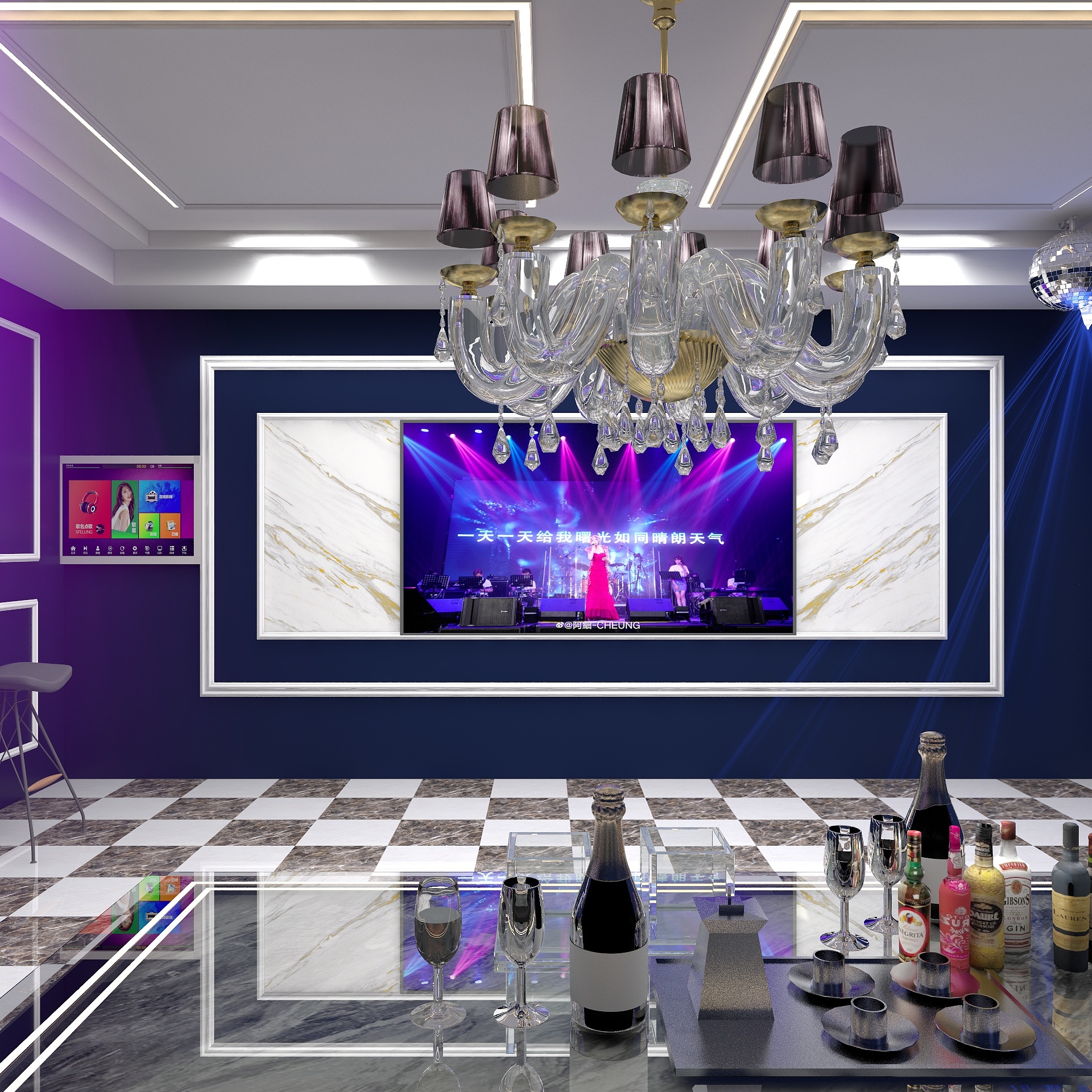 许亮亮-KTV-装修设计方案