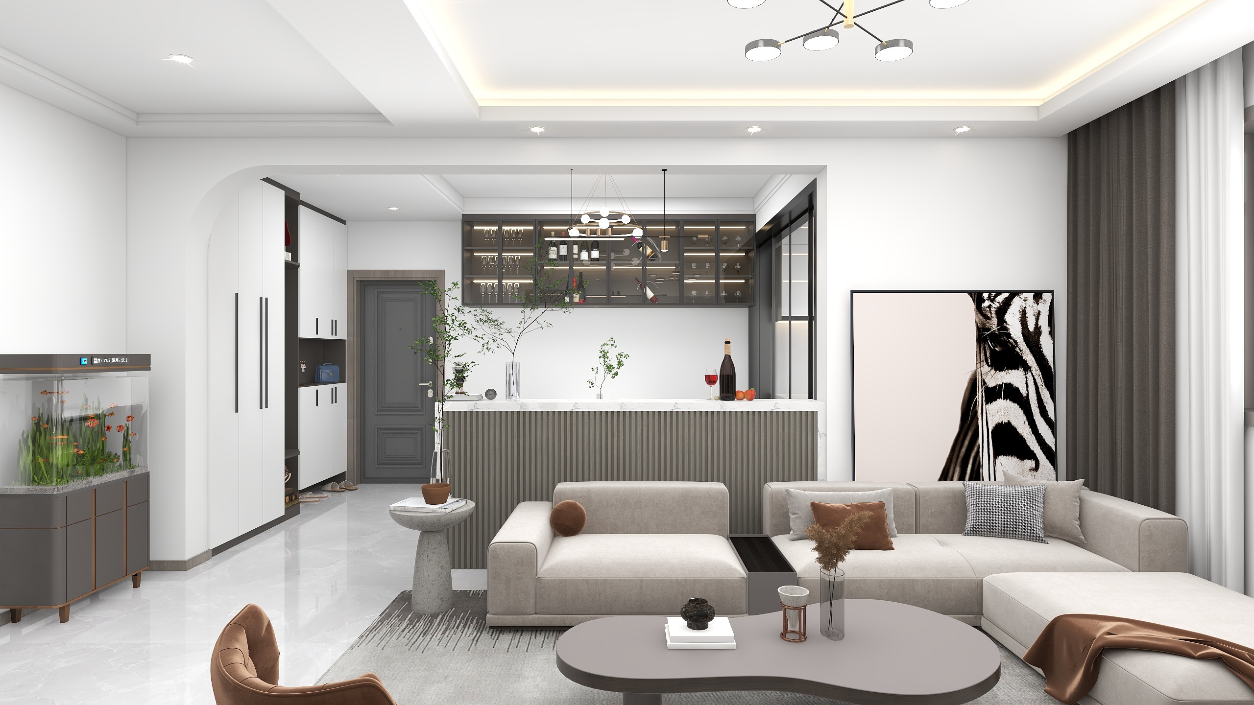 HIGH先生-众合凤凰城第三方案-装修设计方案