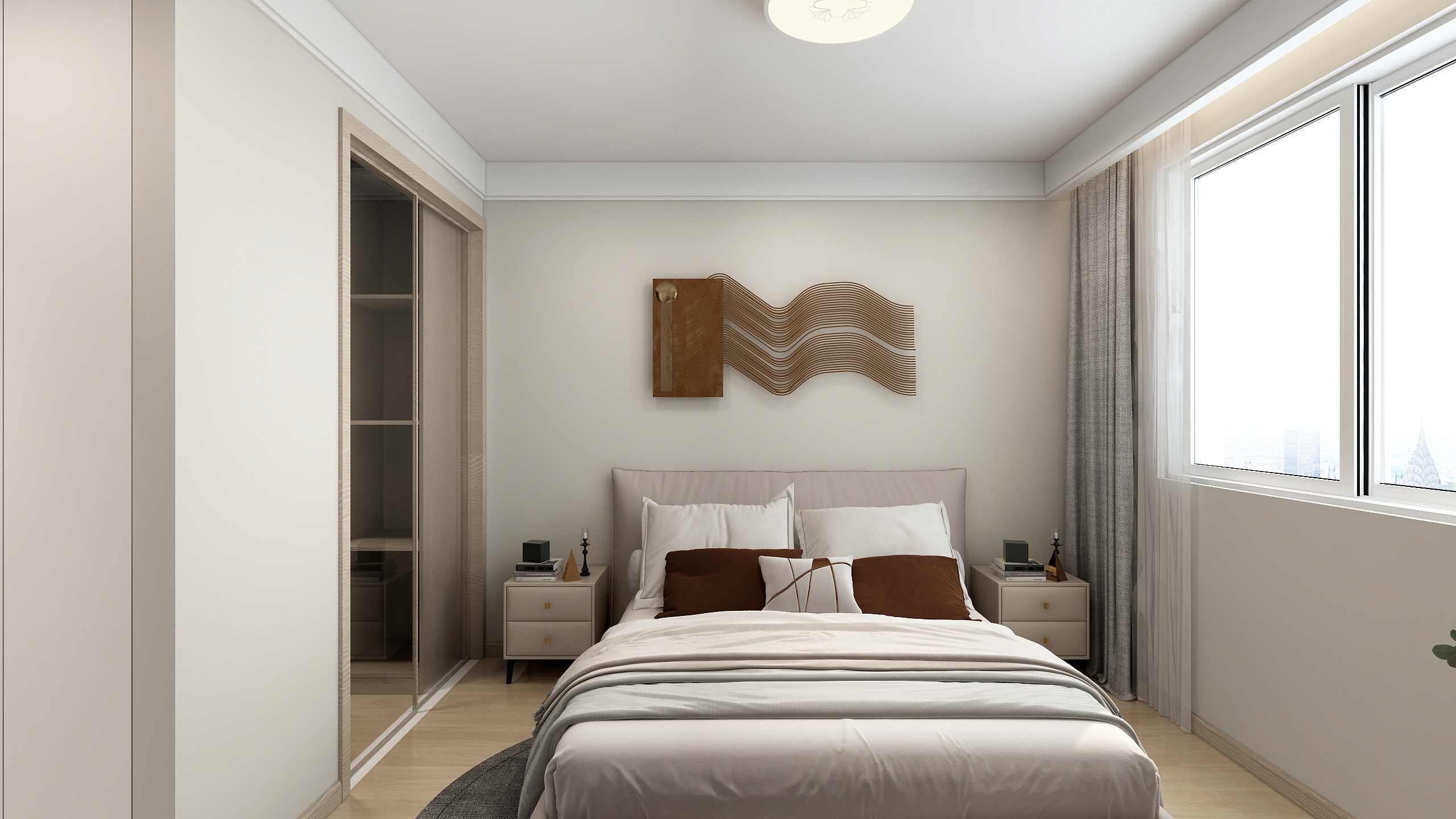 窦大设计-菜花泾效果图.dwg-装修设计方案