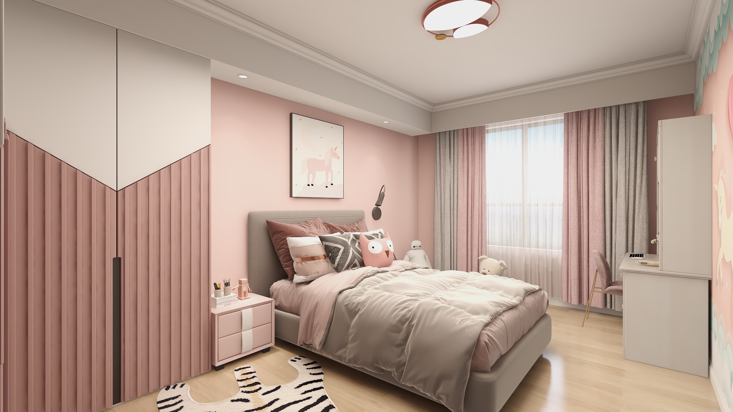 HOME.何老师-美兰湖 中华园-装修设计方案